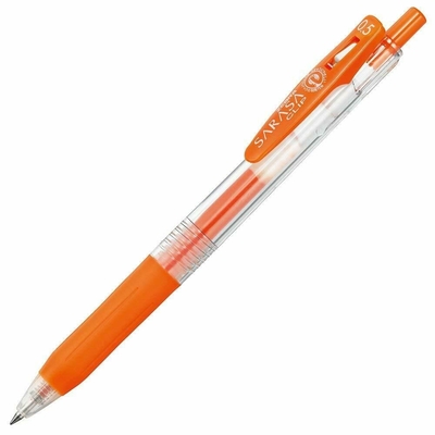 Product Στυλό Zebra Sarasa Clip Gel Pen 0.5 Πορτοκαλί base image
