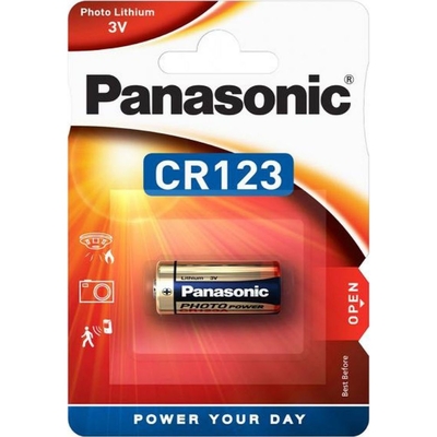 Product Μπαταρία Λιθίου Panasonic Photo Power CR123 3V 1τμχ (9109085) base image