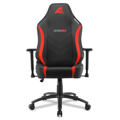 Product Καρέκλα Gaming Sharkoon Skiller SGS20 Δερματίνης Μαύρο/Κόκκινο (SGS20BLKR) base image