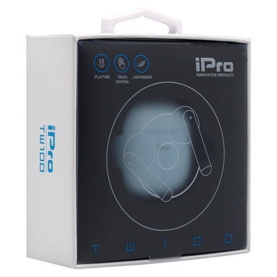 Product Bluetooth Handsfree iPro True Wireless Earphones TW100 Light Blue (010701-0254) base image