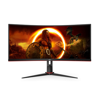 Product Monitor 34'' AOC CU34G2XP/BK Curved Ultra Wide Gaming (CU34G2XE/BK) base image