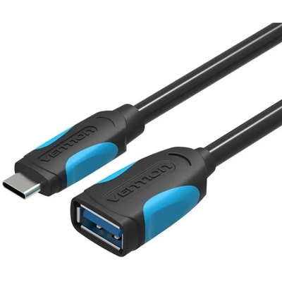Product Καλώδιο USB Vention 3.0 A Female to Type-C Male OTG 0.1M Black base image