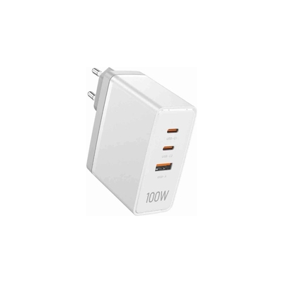 Product Φορτιστής Πρίζας Vention 3-Port USB GaN EU White base image