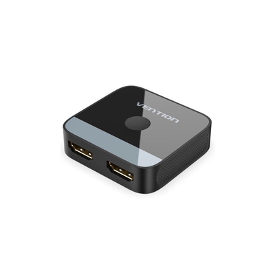 Product Αντάπτορας HDMI Vention 2-Port Bi-Direction 4K Switcher Black ABS Type base image