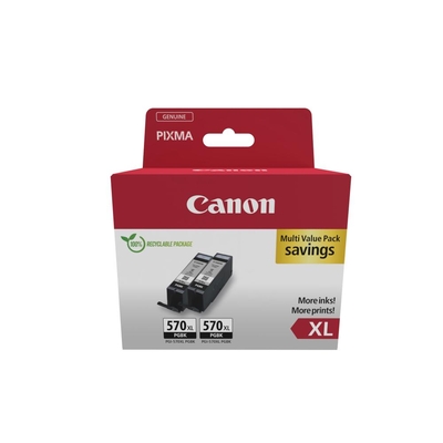 Product Μελάνι Canon Inkjet PGI-570XL Twin Pack Black (0318C010) base image