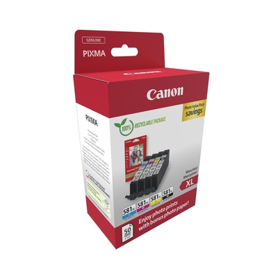Product Μελάνι Canon Inkjet CLI-581XL CMYK base image