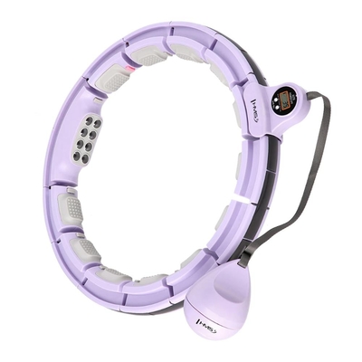 Product Hula Hoop Γυμναστικής HMS HHM13 Violet Magnetic With Weight + Counter base image