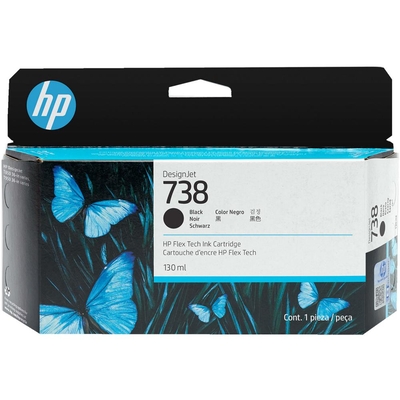 Product Μελάνι HP Inkjet No.738 130-ML Black DesignJet base image