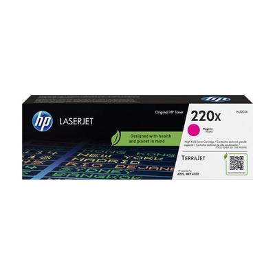 Product Toner HP 220X High Capacity Magenta base image