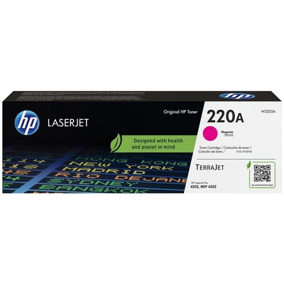 Product Toner HP 220A Magenta base image