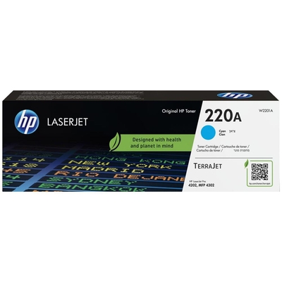 Product Toner HP 220A Cyan base image