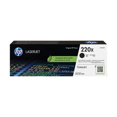 Product Toner HP 220X High Capacity Black base image