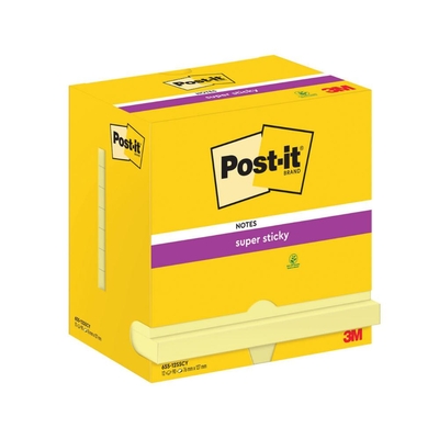 Product Αυτοκόλλητα Χαρτάκια 3M Post-it 76 x 127 mm Super Sticky base image