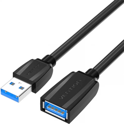 Product Καλώδιο USB Vention 3.0 Extension 0.5M Black base image