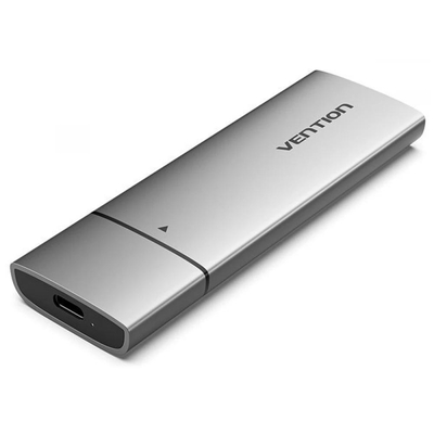 Product Θήκη Για Σκληρούς Δίσκους Vention M.2 NVMe SSD Gray Aluminum base image