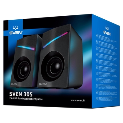 Product Ηχεία Υπολογιστή Sven 2.0 305 Black USB 2x3W base image