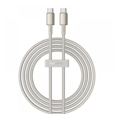 Product Καλώδιο USB Baseus USB-C to USB-C Gold 100W 2m (P10319800G21-01) base image