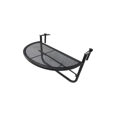 Product Τραπεζάκι Κρεμαστό Outsunny Για Κάγκελα Μπαλκονιού Μαύρο 60x45x50cm (84B-295BK) base image