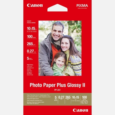 Product Φωτογραφικό Χαρτί Canon Φωτογραφικό Χαρτί PP-201 4x6 inch 265 g/m² 100 Φύλλα (2311B072) base image