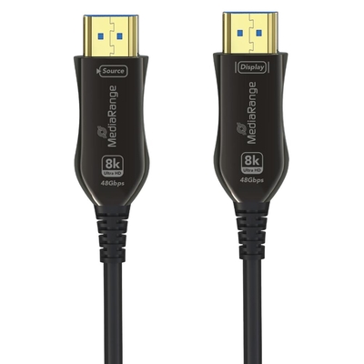 Product Καλώδιο HDMI MediaRange Active Optical 2.1 8K 10m (MRCS222) base image