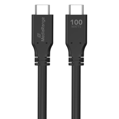 Product Καλώδιο USB MediaRange Type-C 100W max 3m (MRCS218) base image