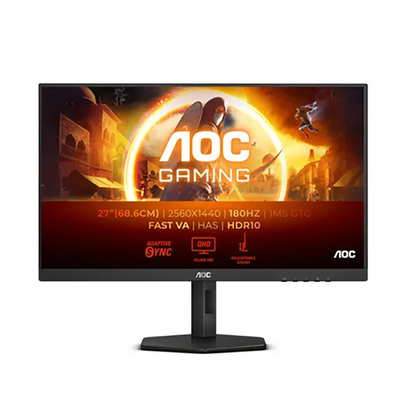 Product Monitor 27" AOC Q27G4XN QHD Ergonomic Gaming 180Hz base image