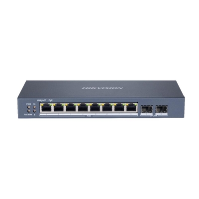 Product Network Switch Hikvision 10 Port Smart Managed Gigabit PoE EI Series (DS-3E1510P-EI/M) base image