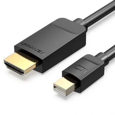 Product Καλώδιο Mini DisplayPort Vention to HDMI 2M Black (HABBH) base image