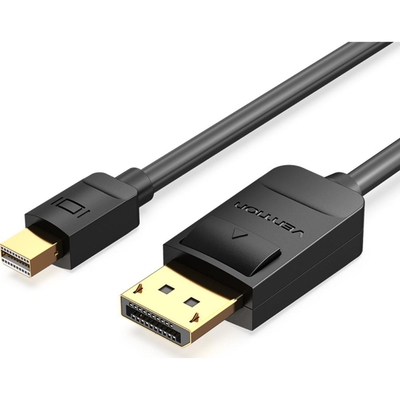 Product Καλώδιο Mini DisplayPort Vention to DisplayPort 2M Black (HAABH) base image