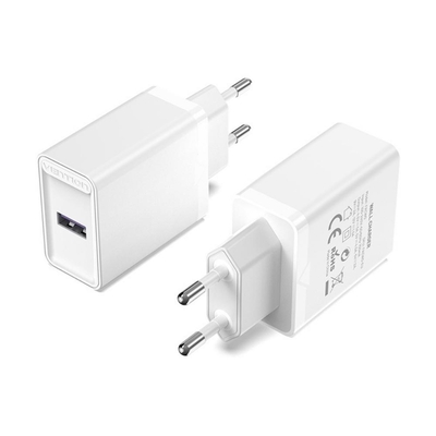 Product Φορτιστής Πρίζας Vention USB (22.5W) EU White (FACW0-EU) base image