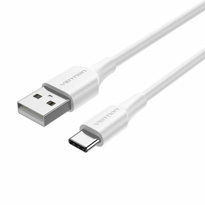 Product Καλώδιο USB Vention USB 2.0 A Male to Type-C Male 3A 2M White (CTHWH) base image