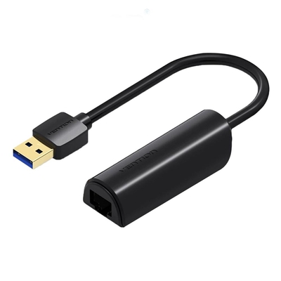 Product Αντάπτορας Δικτύου Vention USB 3.0 to Gigabit ABS Type Black 0.15M (CEHBB) base image
