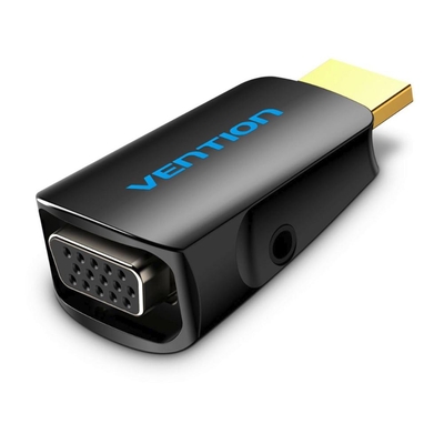 Product Αντάπτορας HDMI Vention to VGA Converter with 3.5mm Output (AIDB0) (VENAIDB0) base image