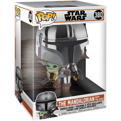 Product Funko Pop! TV: Star Wars: The Mandalorian - The Mandalorian with the Child #380 (FNK99316) base image