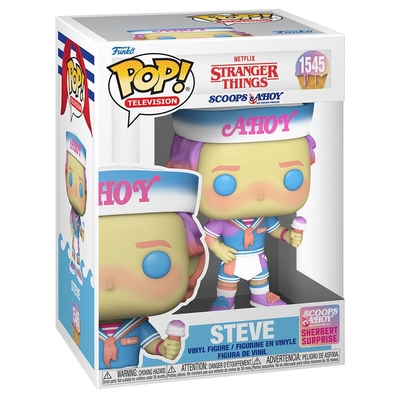 Product Funko Pop! TV: Stranger Things - Steve Scoops Ahoy #1545 (FNK99980) base image