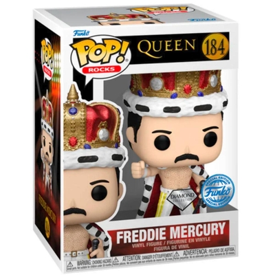 Product Funko Pop! Rocks: Queen - Freddie Mercury #184 Special Edition Exclusive (FNK63700) base image