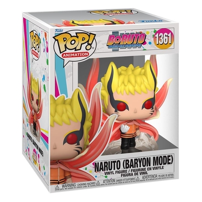 Product Φιγούρα Funko Pop! Animation: Naruto Boruto - Naruto Baryon Mode #1261 Supersized (FNK64523) base image