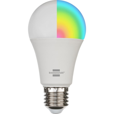 Product Έξυπνη Λάμπα Brennenstuhl Connect 2.4GHz WiFi LED Bulb 9W, 860lm, Ε27 (1294870270) base image