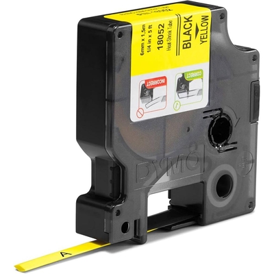 Product Ταινία Ετικετογράφου DYMO Ind Rhino Tape Black On Yellow 6mm (S0718270) (DYM18052) base image