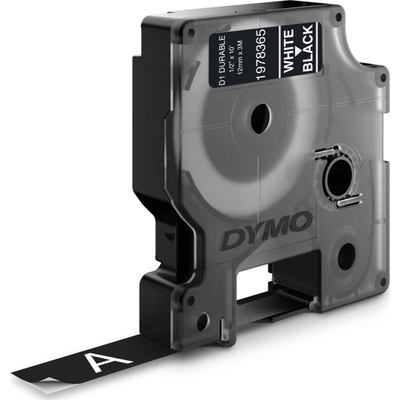 Product Ταινία Ετικετογράφου DYMO Tape White On Black 12mm (1978365) (DYM1978365) base image