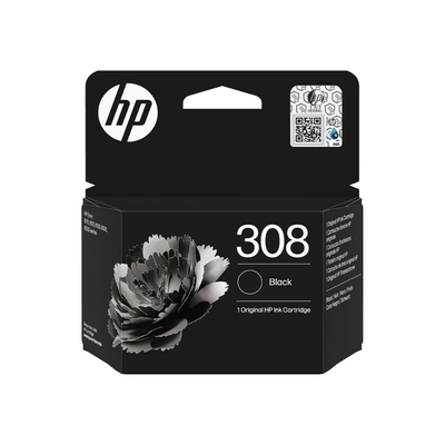 Product Μελάνι HP Inkjet No.308 Black (7FP21UE) (HP7FP21UE) base image