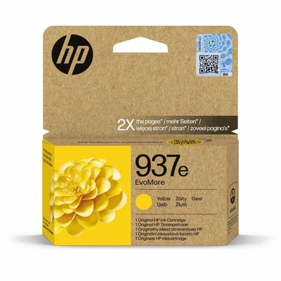 Product Μελάνι HP Inkjet No.937e Yellow (4S6W8NE) (HP4S6W8NE) base image