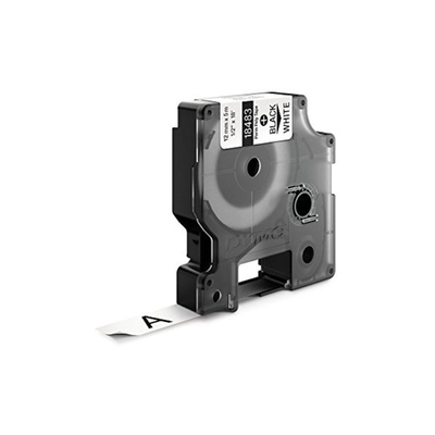 Product Ταινία Ετικετογράφου Dymo Ind Rhino Tape Permanent Polyester Black On White 12mm (S0718210) base image