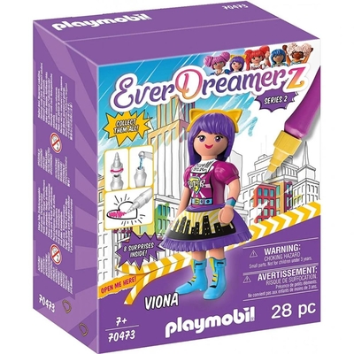 Product Playmobil EverDreamerz Viona Comic World για 7 ετών (70473) (PLY70473) base image