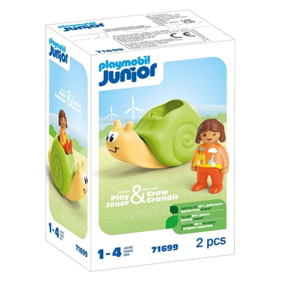 Product Playmobil Junior Τραμπάλα-Σαλιγκάρι για 1-4 ετών (71699) (PLY71699) base image