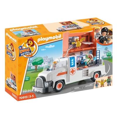 Product Playmobil Duck On Call Ασθενοφόρο για 3 ετών (70913) (PLY70913) base image