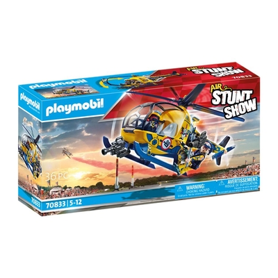 Product Playmobil Stunt Show Helicopter with Film Crew για 5-12 ετών (70833) (PLY70833) base image