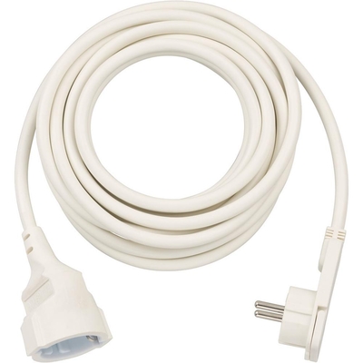 Product Καλώδιο Επέκτασης Brennenstuhl Quality with Flat Plug 5m H05VV-F3G1.5 white (1168980250) (BNN1168980250) base image