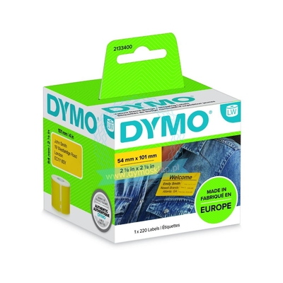Product Ταινία Ετικετογράφου DYMO Shipping And Name Badge Label Yellow (2133400) (DYM2133400) base image