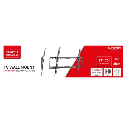 Product Βάση Τηλεόρασης Superior Επιτοίχια Tilt Extra Slim 37"-70" (SUPSTV015) base image